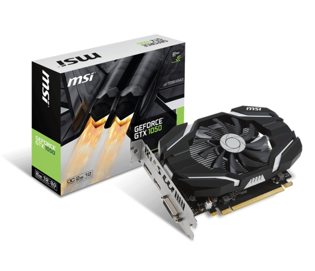 MSI GeForce GTX 1050 OC 2GB GDDR5 - 331957 - zdjęcie